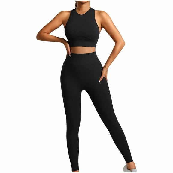 Women's Buttery Soft High Waisted Yoga Pants Tummy Control No See Through Workout Yoga Athletic Leggings(Black,S)