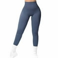thumbnail image 1 of Goodeals Saving,Leggings for Women Bootcut Yoga Pants High Waisted Women Legging Tights Tummy Control Running Gym Pant Buttery Soft Butt Lift Trousers(Blue,M), 1 of 4