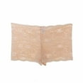 thumbnail image 1 of Goodeals Women Lace Boyshort Brief Comfortable Soft Touch Underpants Trending Floral Lace Sexy Panties Athletic Lingerie(Beige,XXXL)Clearance Sales, 1 of 3