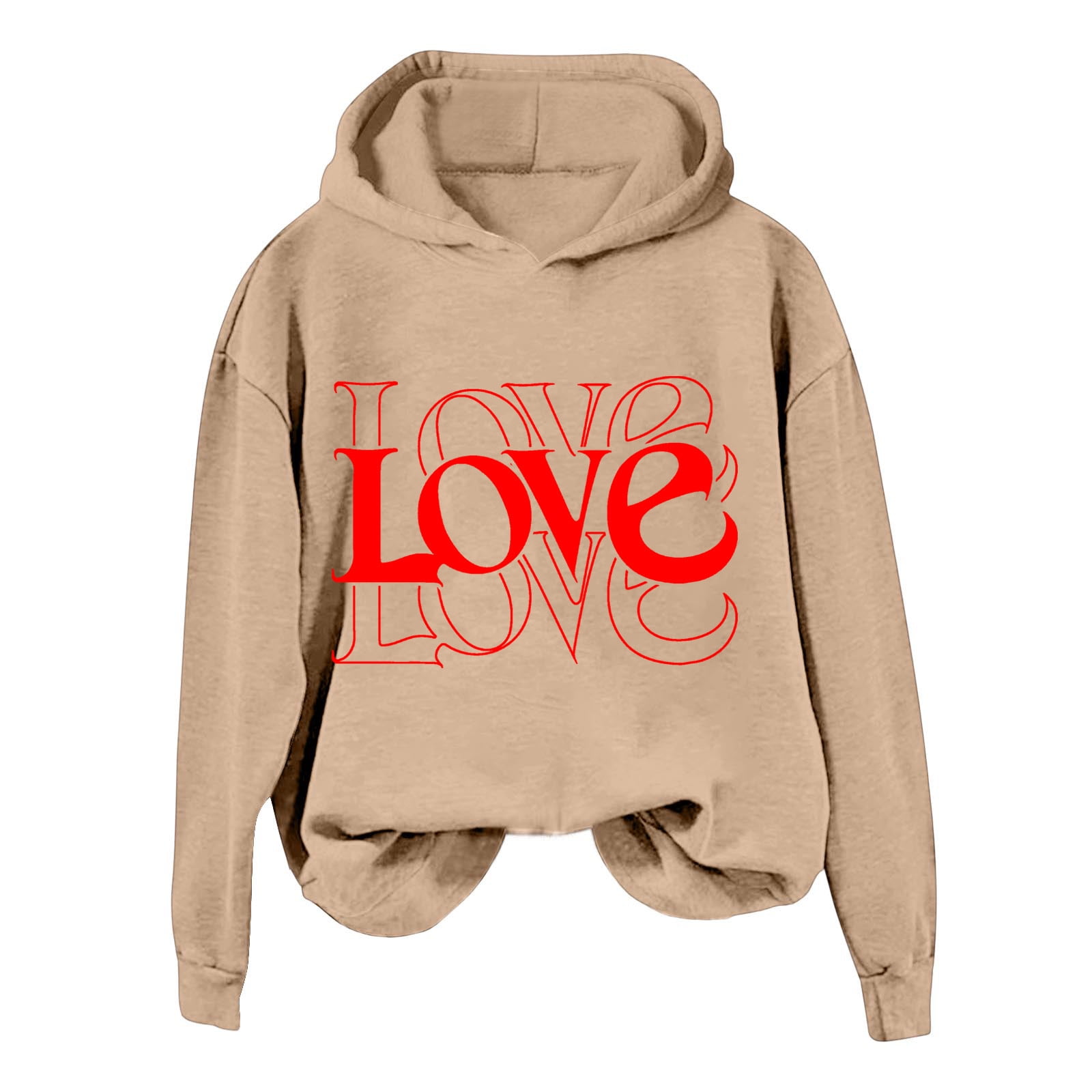 Valentijnsdag Sweatshirt Voor Vrouwen Top Kleding Vrouwen