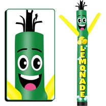 Goodeny Inflatable Tube Man Food Theme Lemonade Wacky Wavy Dancing Guy 6 ft Tall