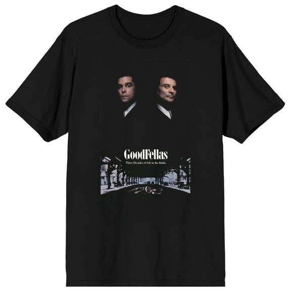Goodfellas Henry Hill Poster Black Tee Shirt-M