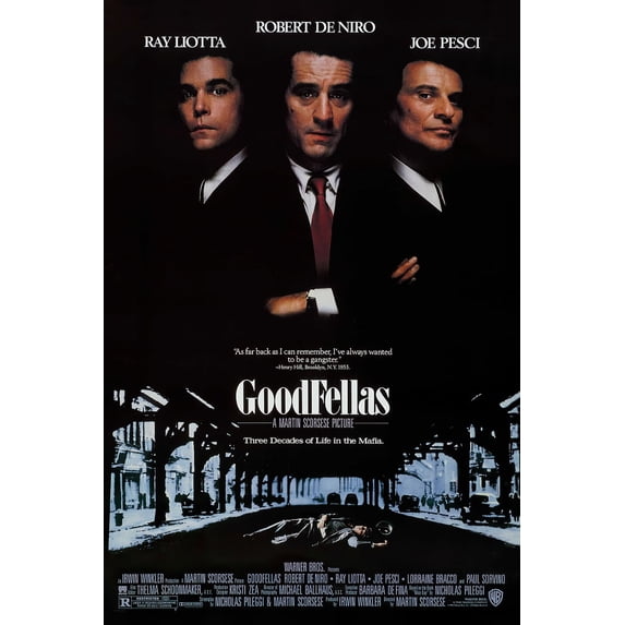 Goodfellas - Movie Poster (Regular Style) (Size: 24" X 36")
