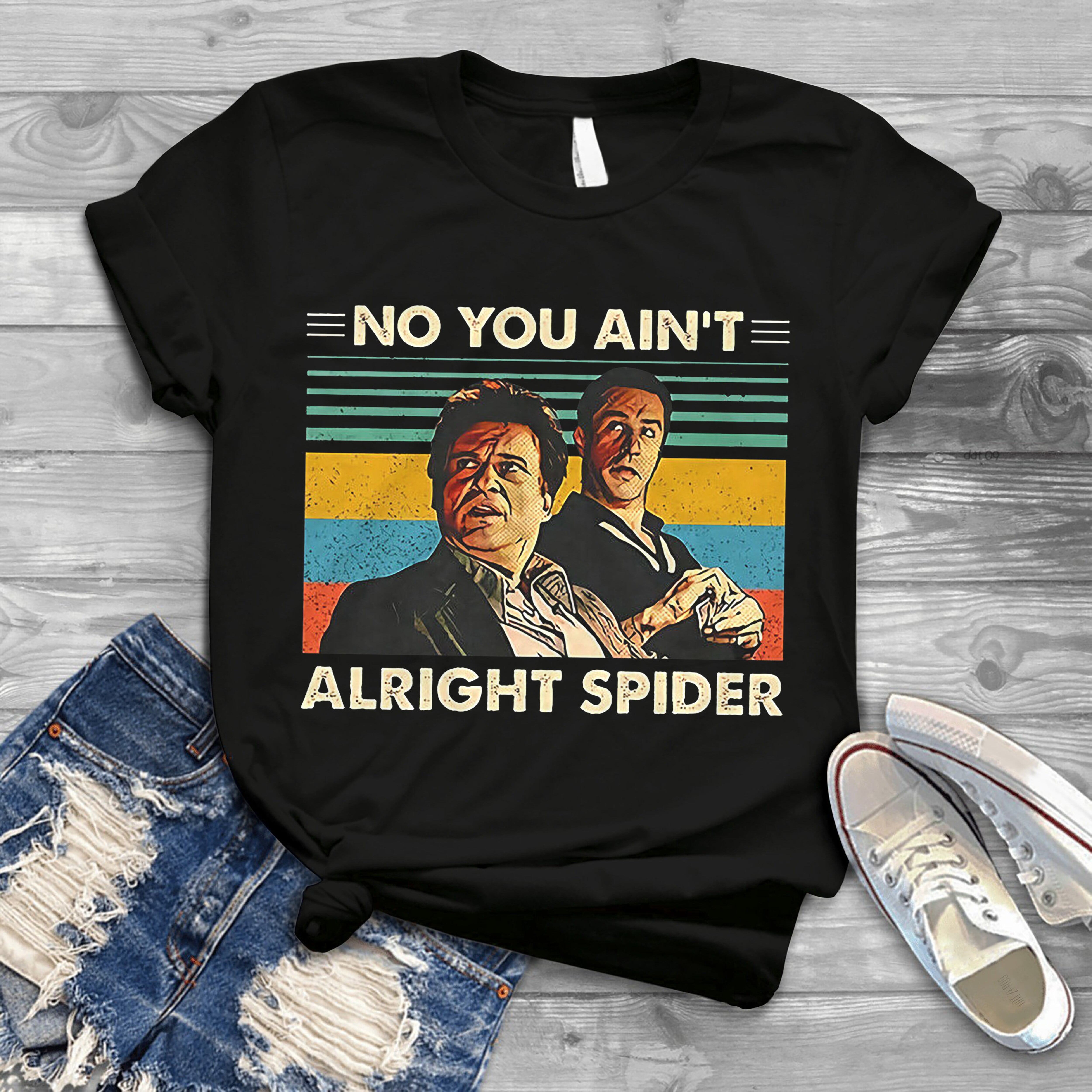 Goodfellas No You Ain't Alright Spider Vintage Graphic TShirt, Gift