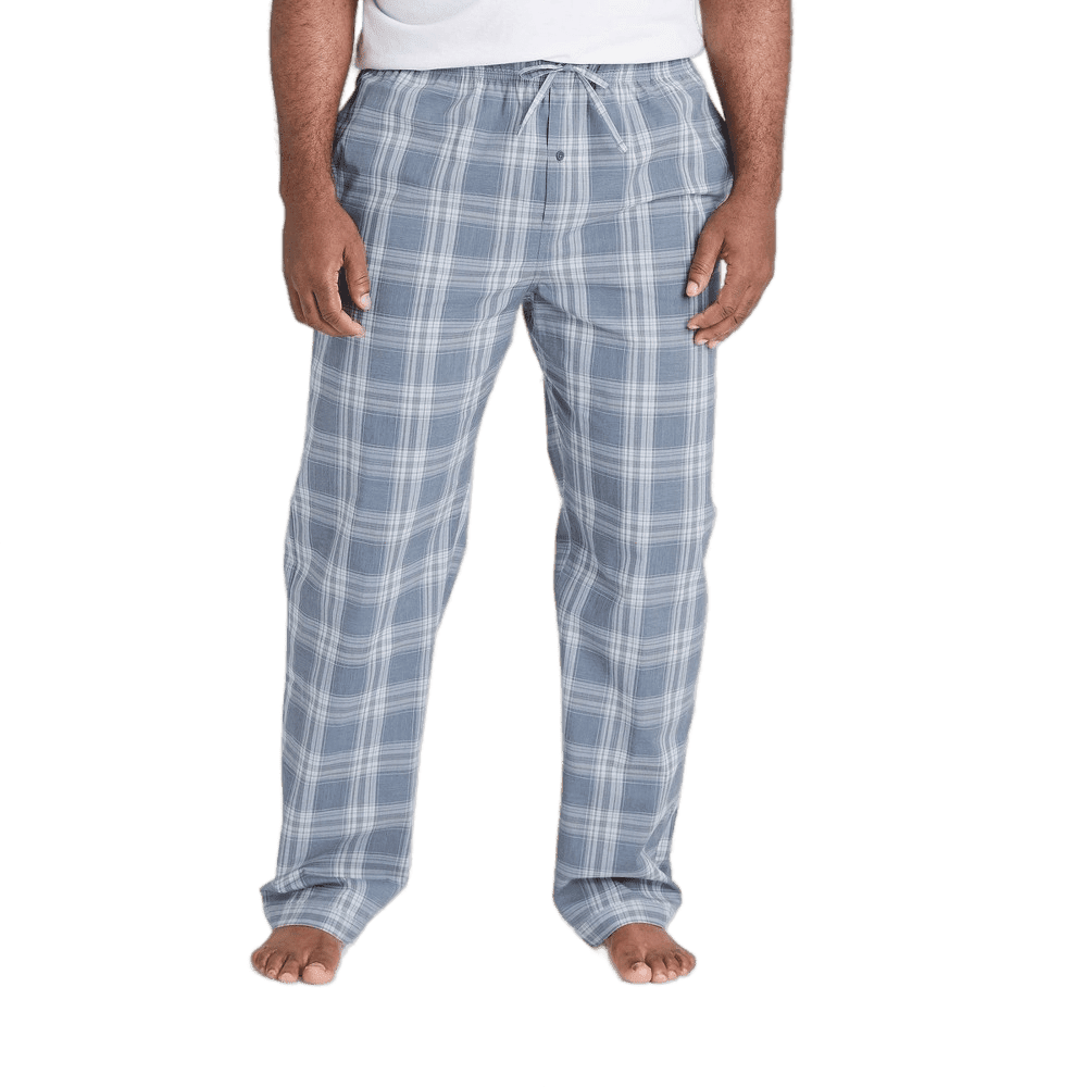 Men's Big & Tall Buffalo Plaid Microfleece Pajama Pants - Goodfellow & Co™  Black MT