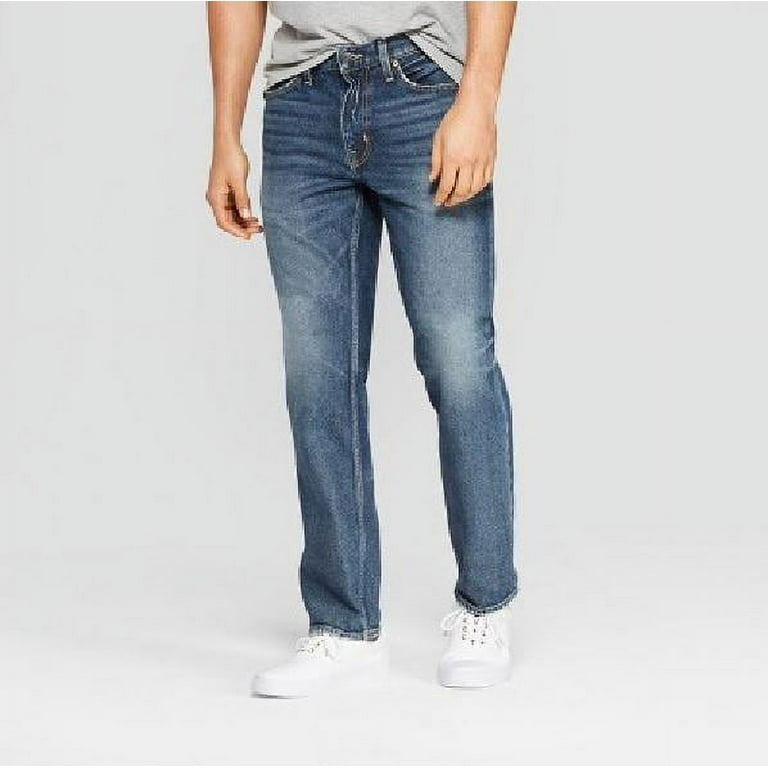 Goodfellow Co Men s Clinton Straight Fit Jeans Medium Vintage