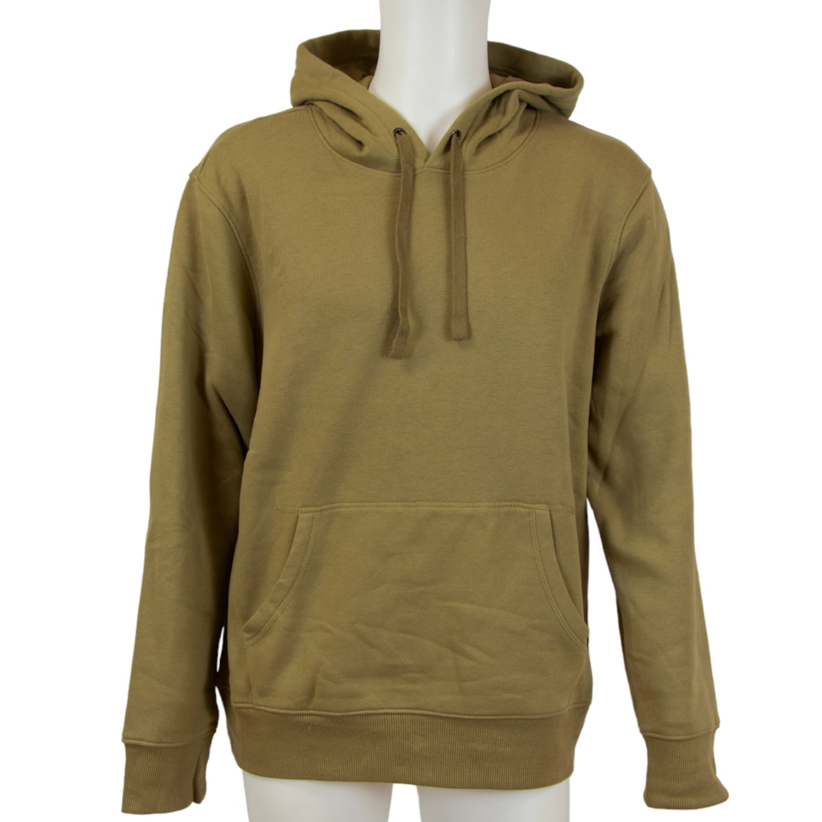 Goodfellow Co Men s Regular Fit Hooded Sweatshirt Eucalyptus Large
