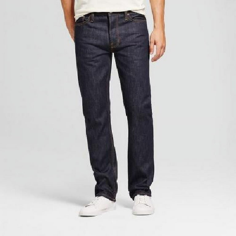 Goodfellow & Co Men\'s Selvedge Slim Straight Premium Jeans 30x30 Classic  Rigid