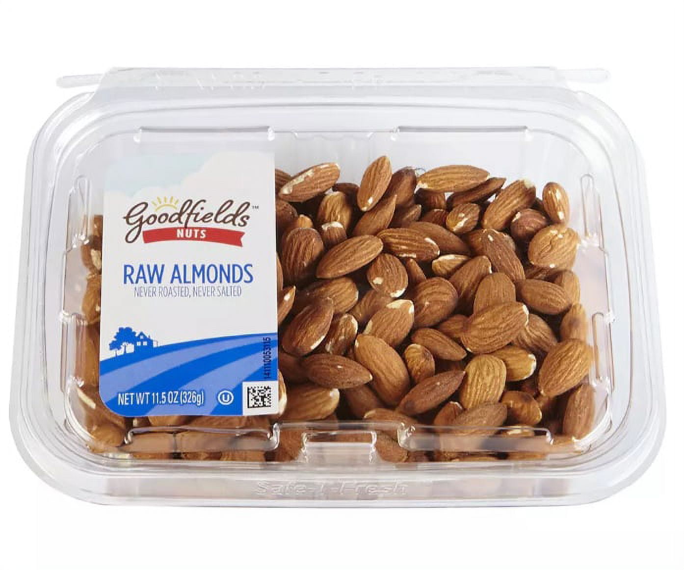 Goodfield's Raw Almonds, 11.5 oz.