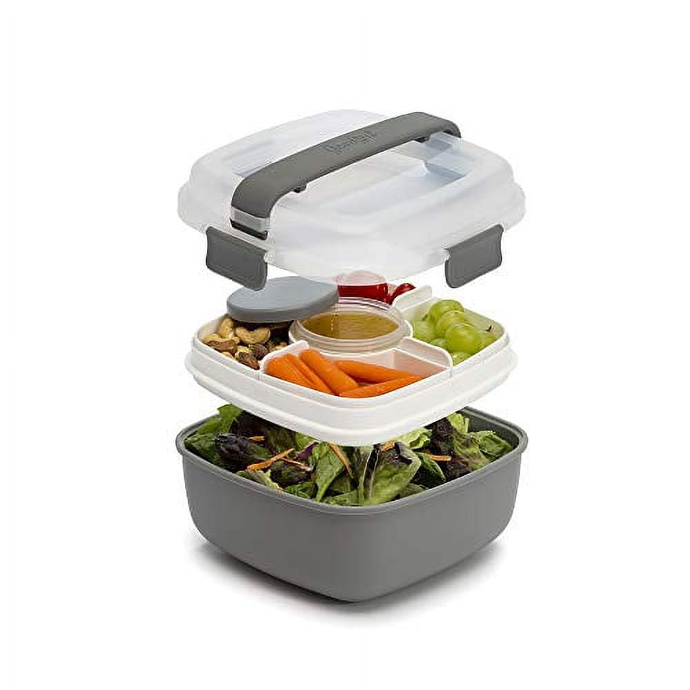 Goodful Lunch To Go Salad Container, Leak-Proof Food Storage Made ...