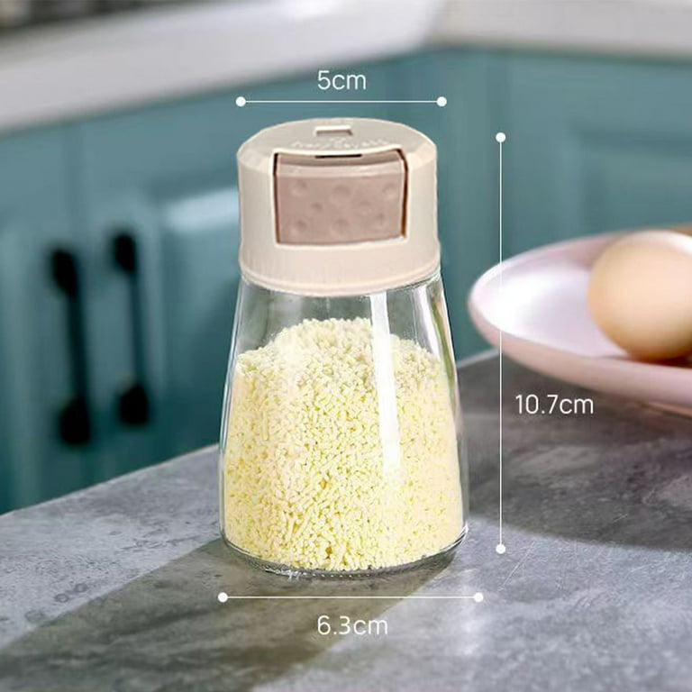 0.5g Metering Seasoning Bottle Push Type Salt Dispenser for Sugar
