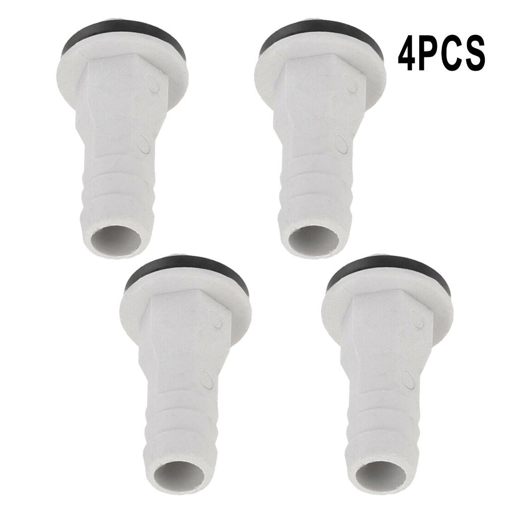 Goodhd 1/4X Air Conditioner Drain Hose Connector Drain Adapter Straight