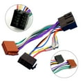 thumbnail image 1 of Goodhd 16 Pin Car Stereo Radio Harness Iso To Iso Radio Socket Auto Adapter Wiring, 1 of 7