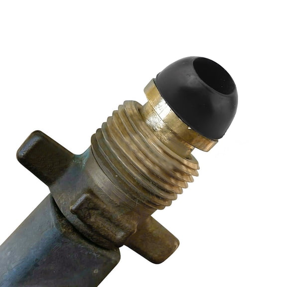 Goodhd 20Pcs Bull Nose Rubber Bbq Bottle Gas Seal Dome Shaped O Ring Gas For Lpg Regulator Black