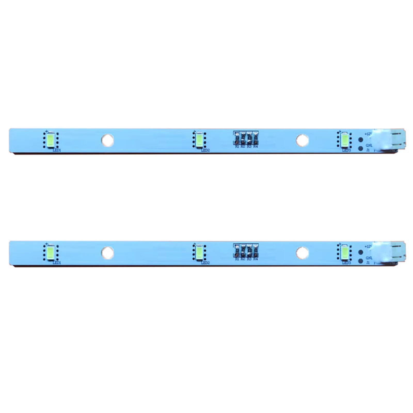 2x LED-Lichtleisten Für RONGSHENG/HISENSE Kühlschrank - Ersatzlampe DC12V Kompatibel Mit E349766
