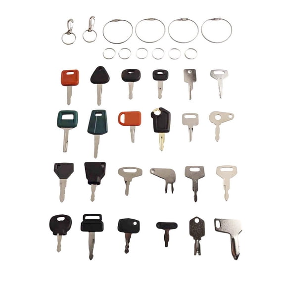 Goodhd 36Heavy Equipment Construction Ignition Key Excavator Construction Machinery Key