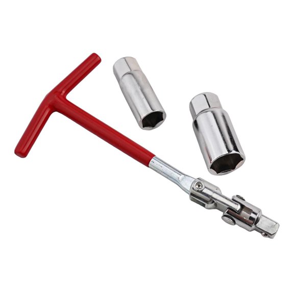 Goodhd 3Pcs Removal Tool 16 21Mm T-Handle Flexible Spanner Socket Wrench Set