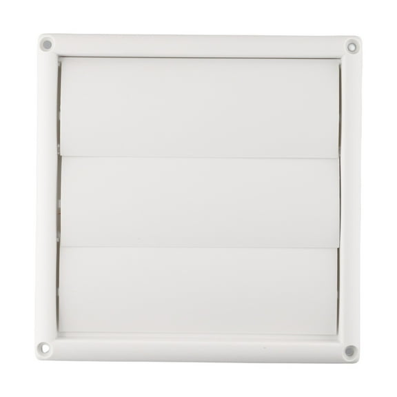 Goodhd 4-6 Inch Ventilation Cover Exterior Wall Ventilation Grille White Pipe Vent,150Mm