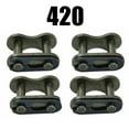 thumbnail image 1 of Goodhd 4Pcs 420 Chain Master Connecting Link For Atv Motocross Scooter, 1 of 9