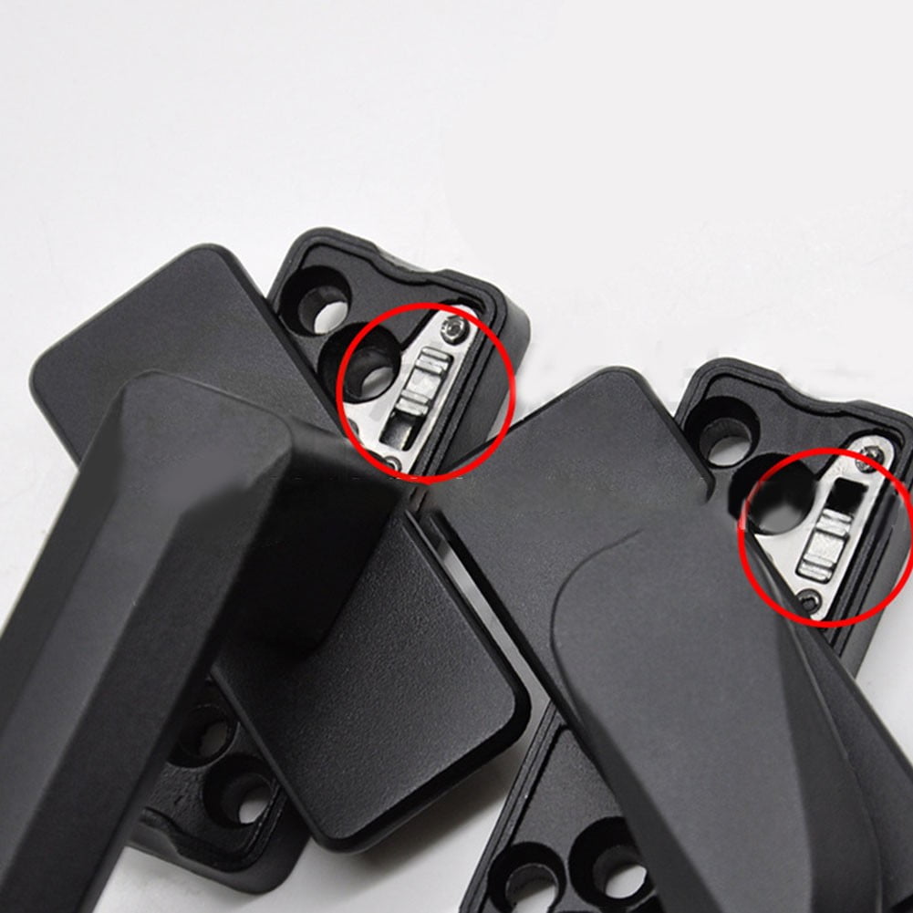 Goodhd A Pair Lockable Window Handle Aluminum Window Handle Frosted ...