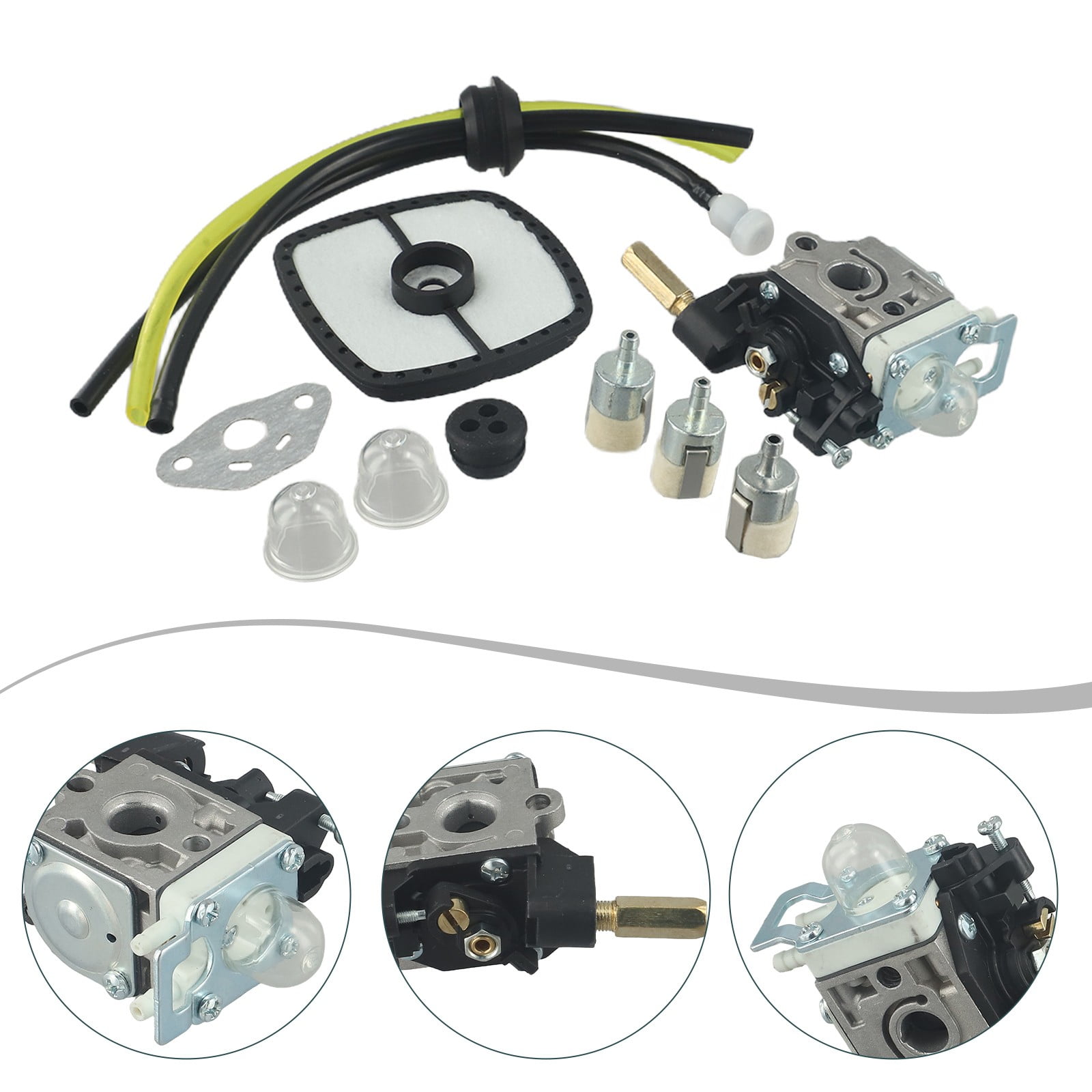 Kit Filtro Aria E Carburatore Per Decespugliatore ECHO PE/PPF – Ricambio Berliii