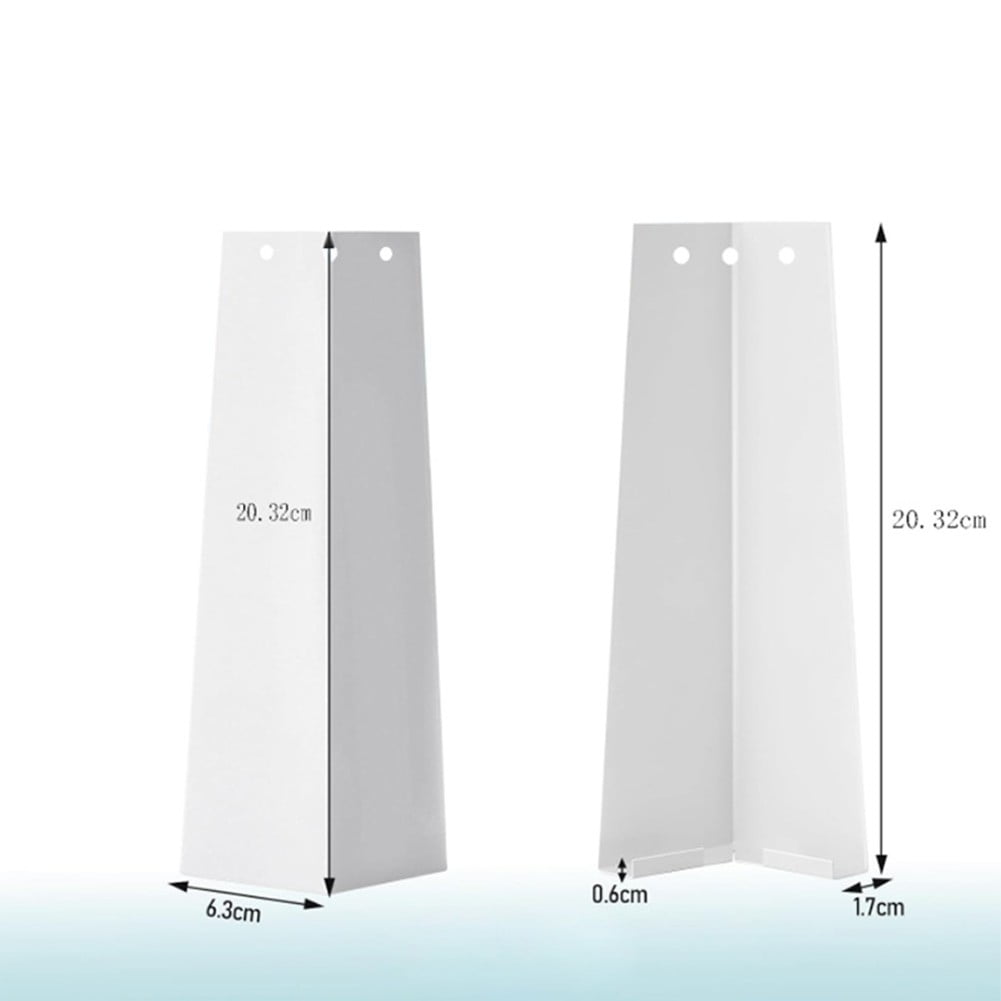 Goodhd Corner Trim 8-Inch Aluminum Siding Corner House Exterior Outside Corner Trim