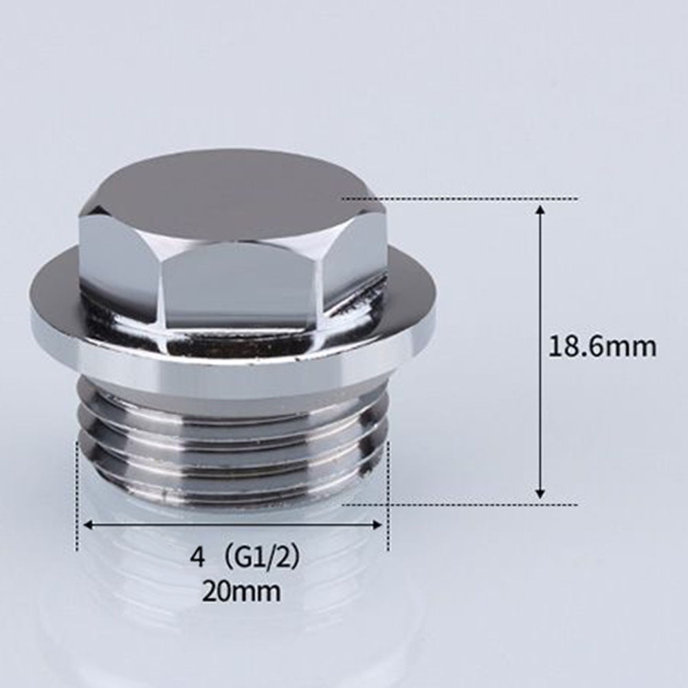 Goodhd G1/2,G3/4,G1\"Air Bleeder & Blank Cap Manual Radiator AIR Vent