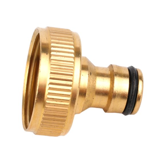 Goodhd G1Inch Brass Fitting Hose Tap Faucet Water Pipe Connector Garden Adapter