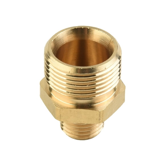 Goodhd M22 X 15Mm Male To G1/4" Adaptor Brass Connector Hose Internal Pipe Adapter