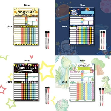 Goodhd Magnetic Weekly Planner, Dry Wipe Fridge Whiteboard Or Dry Erase Calendar Board,Star