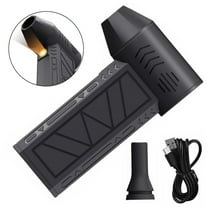 Goodhd Mini Turbo Snow Blower, Electric Blower With Led, Air Duster Cleaner For Car-A