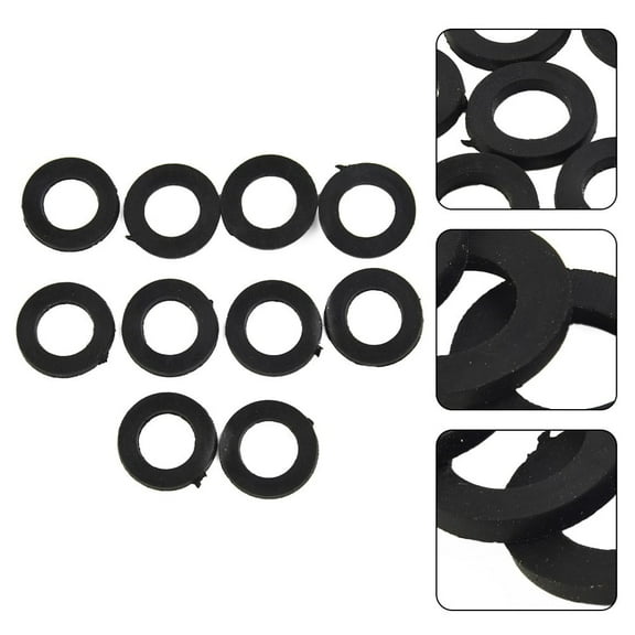 Goodhd O-Ring Seals for Pressure Washer Hose Quick Connect, Replacement Washers 5pcs*1/2+5pcs*3/4