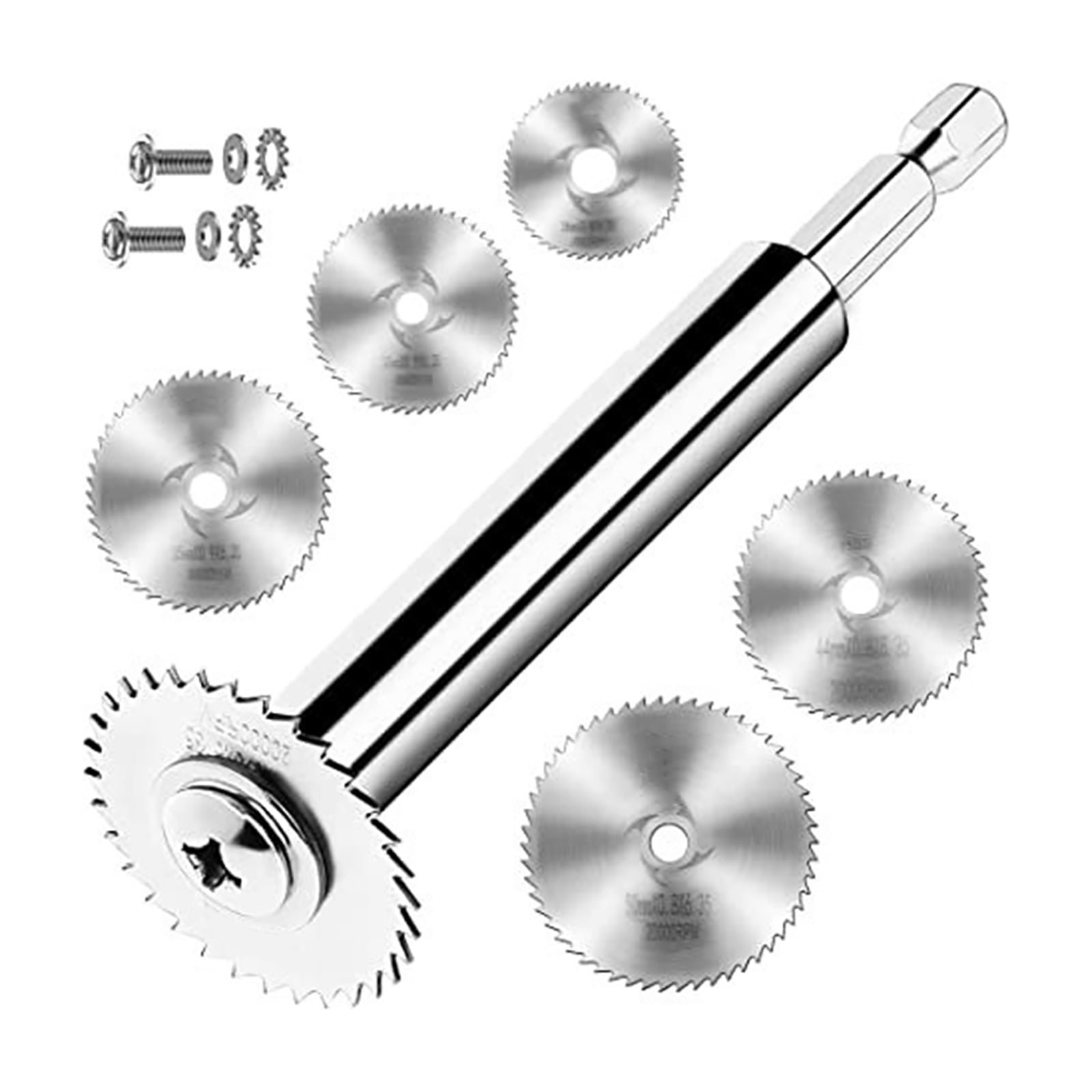 Goodhd PVC Pipe Inside Cutter Set with 1/4\" Hex Shank, Internal Plastic Pipe Cutter