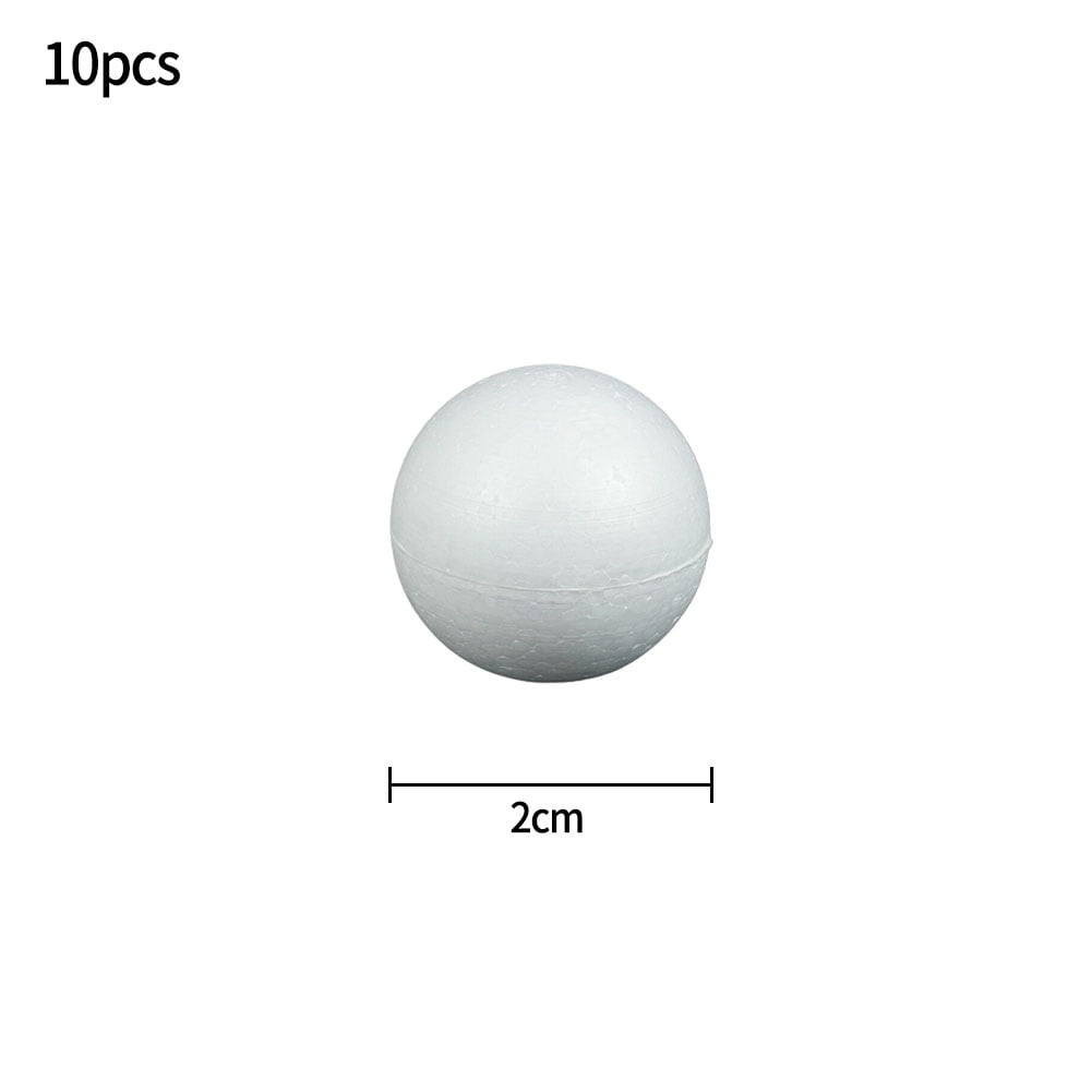 Large Foam Balls Large Craft Foam Ball 7.86 Inches Round Solid  Foam Shape Polystyrene Smooth Modeling Foam Sphere for Art Projects Wedding  Christmas Favors Foam Balls for Crafts : Arts, Crafts