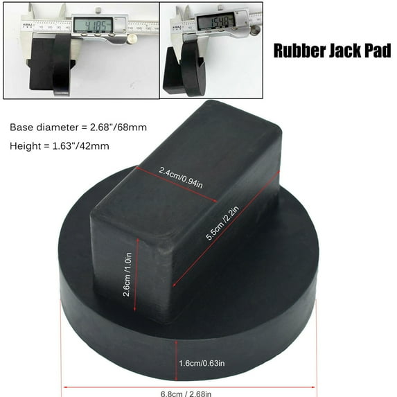 Goodhd Rubber Jacking Jack Pad Lift Adaptor FOR Mercedes A B C M R S Class GLS GLC SLK