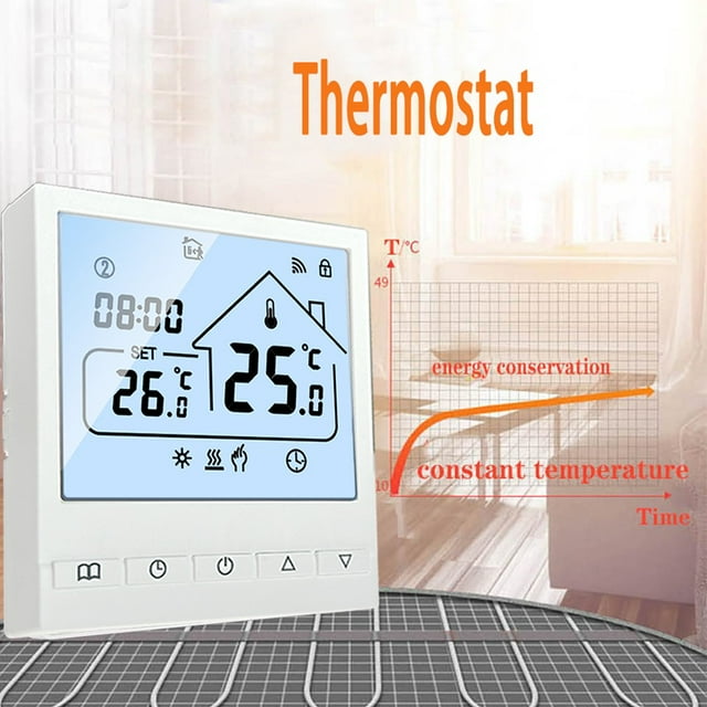 Goodhd Smart Wifi Programmable Floor Thermostat With Backlight For Tuya & Voice Control-Wifi 3A