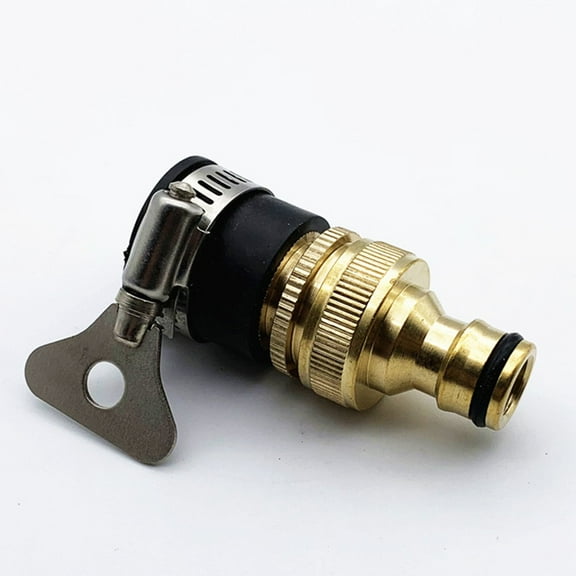 Goodhd Tap Connectors Faucet Adapter For Non-Threaded 1/2Inch To 3/4Inch