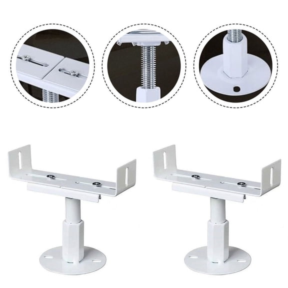 Goodhd Vintage Radiator Bracket 36-41Cm High Adjustable Radiator Floor Support Mounting,2Pcs
