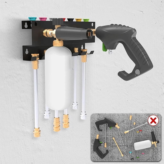 Goodhd Wall Mounted Bracket For Storing Accessories Of High-Pressure Cleaning Machine