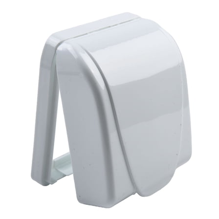 Goodhd Wall Switch Waterproof Cover Box 86 Type Wall Lamp Socket Flip Cap Outlet Cover,White