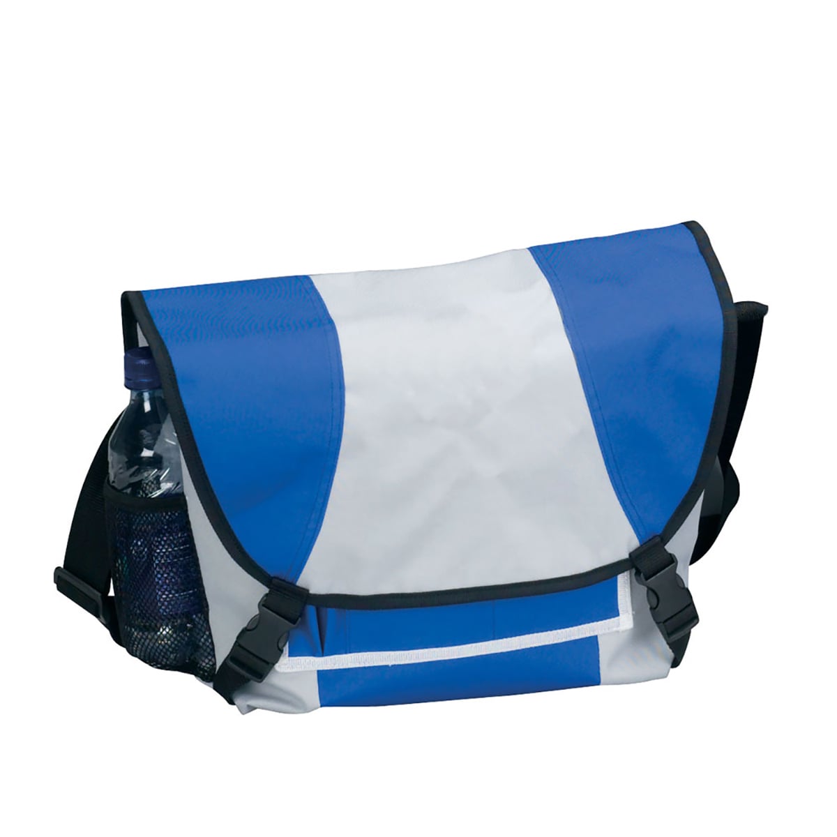 Goodhope Light Weight School Travel Flap Over Unisex Accessories Messenger Bag Blue - image 1 of 4
