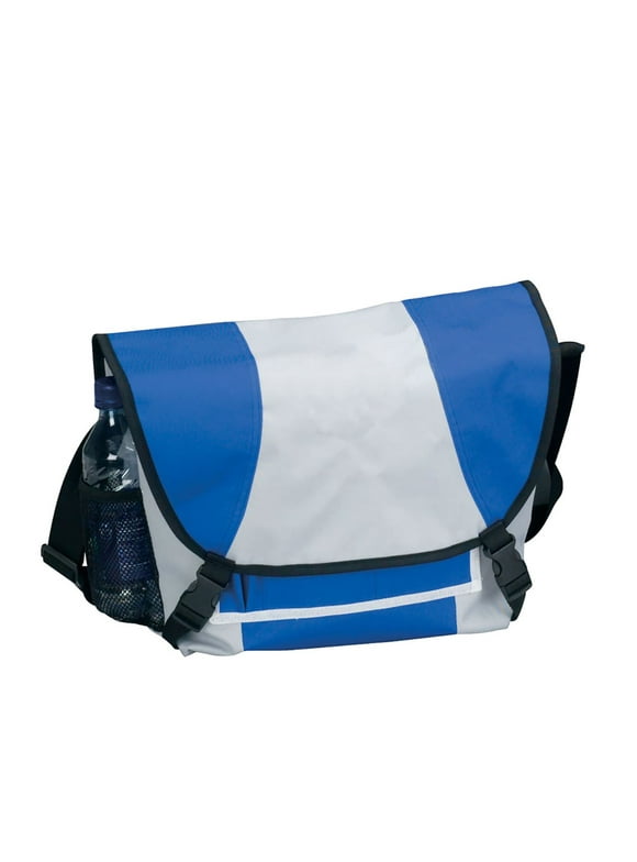 Goodhope Light Weight School Travel Flap Over Unisex Accessories Messenger Bag Blue