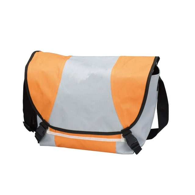 Goodhope Light Weight School Travel Flap Over Unisex Accessories Messenger Bag Orange