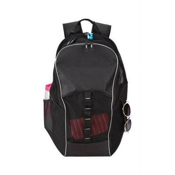 Goodhope Mesh Tablet/15-inch Laptop Backpack Black