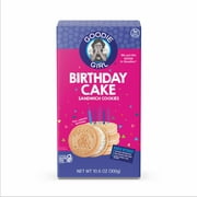 Goodie Girl Birthday Cake Sandwich Cookies, 10.6 oz, 22 Per Pack