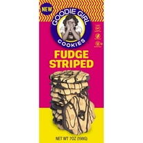 Goodie Girl Cookies Gluten-Free Fudge Striped Cookies, 7 Oz