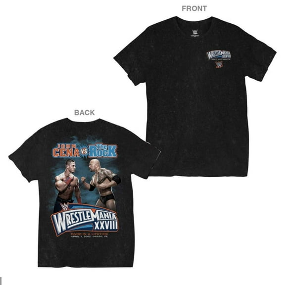 Goodie Two Sleeves WWE - WrestleMania Rock VS. Cena Unisex T-Shirt