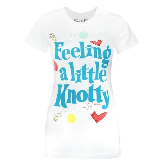 Goodie Two Sleeves Womens White Short Sleeved T-Shirt