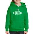 thumbnail image 1 of Goodish This Year Hoodie Juniors -Smartprints Designs,  x-Large, 1 of 4