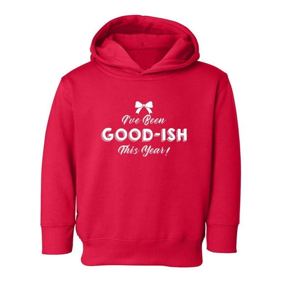 Goodish This Year Hoodie Toddler -Smartprints Designs, 2 Toddler